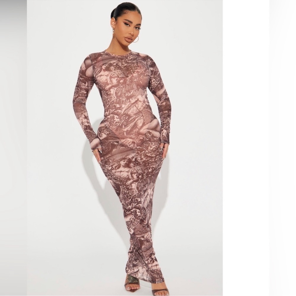 Brown Renaissance Dress